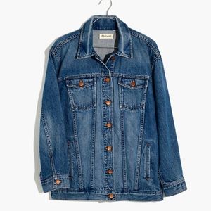 Madewell oversized jean jacket